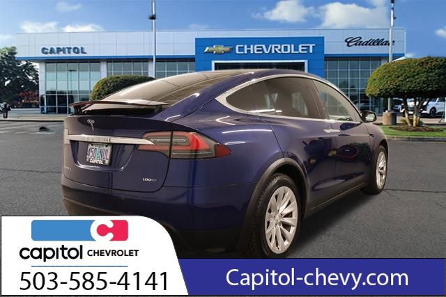 Used 2017 Tesla Model X 100D AWD/4WD image 2