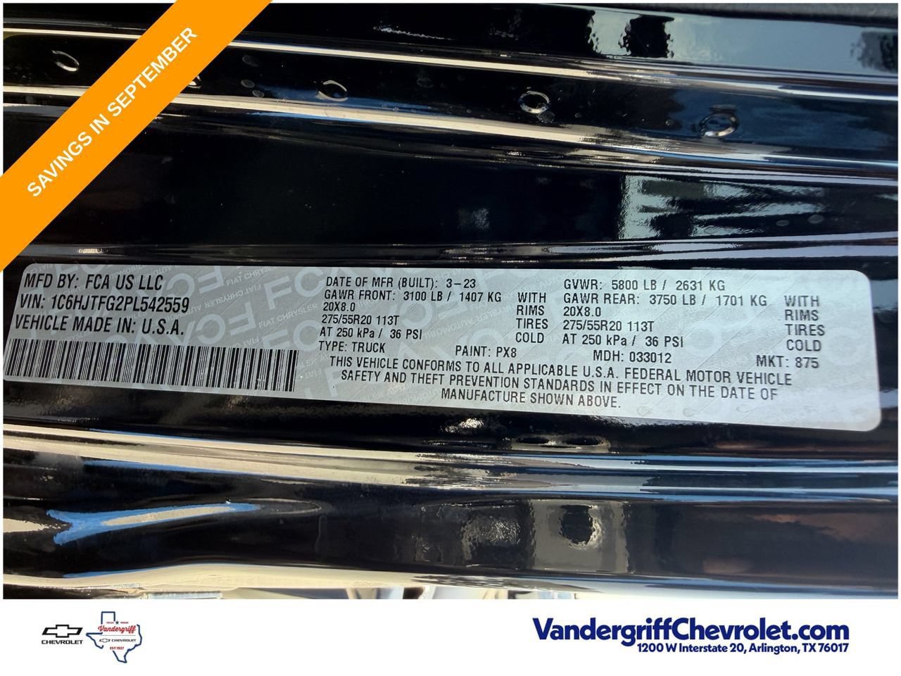 Used 2023 Jeep Gladiator Overland AWD/4WD image 29