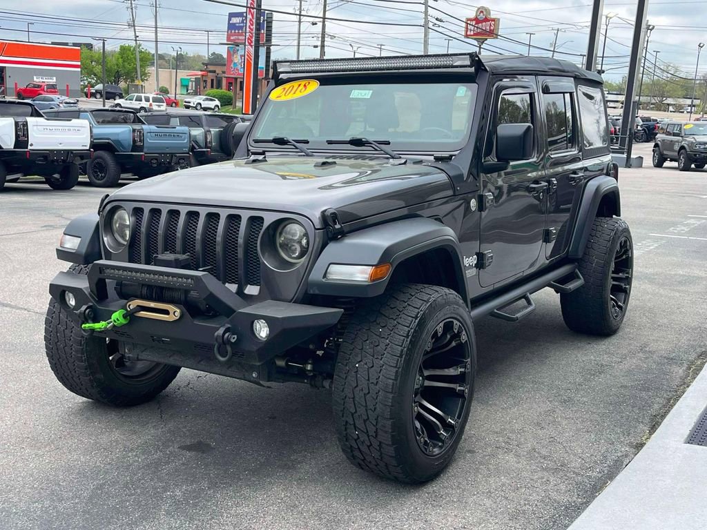 Used 2018 Jeep Wrangler Unlimited Sport S image 7