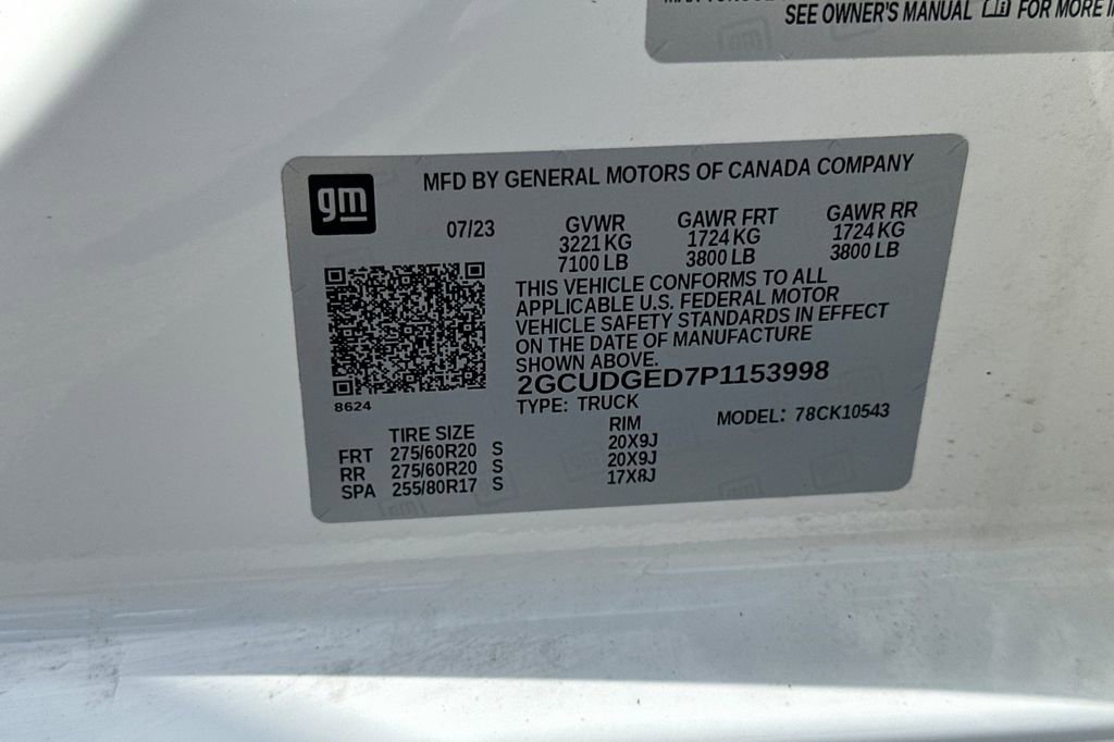 Used 2023 Chevrolet Silverado 1500 LTZ AWD/4WD image 28