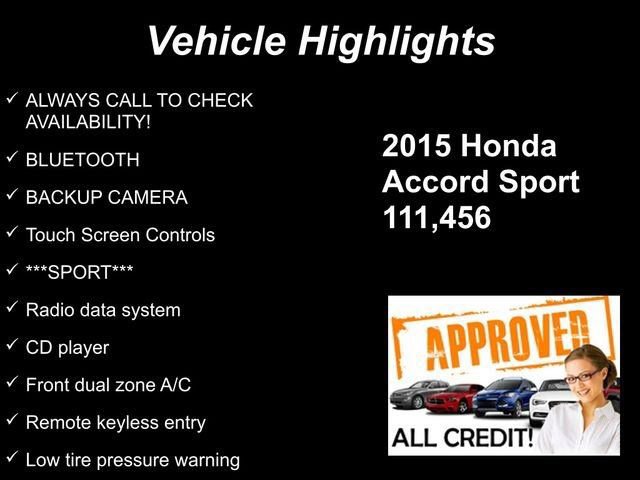 Used 2015 Honda Accord Sport image 10