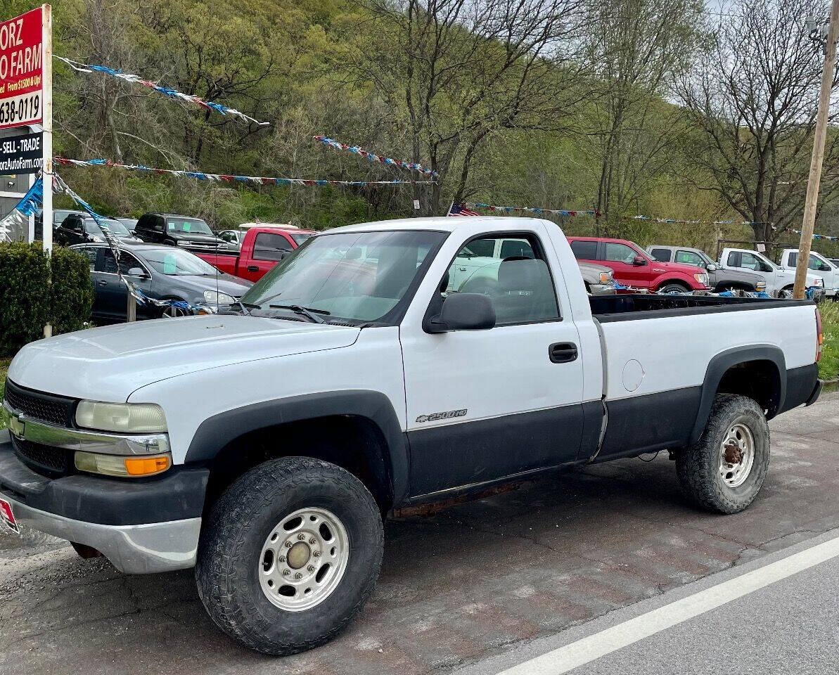 Used 2002 Chevrolet Silverado 2500 4x4 Regular Cab
