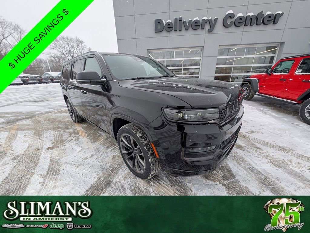 Used 2024 Jeep Grand Wagoneer L Series II w/ Quick Order Packagew 28T image 1