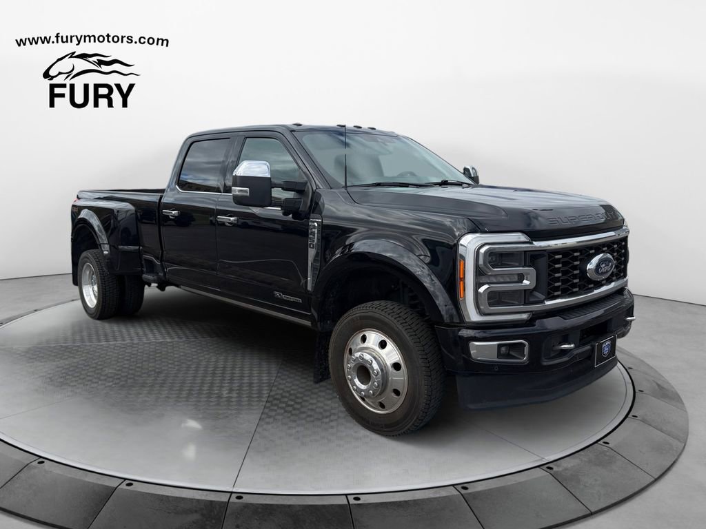 Used 2023 Ford F450 Platinum w/ Camper Package AWD/4WD image 1