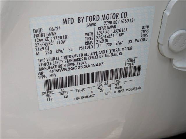 Used 2025 Ford Explorer ST AWD/4WD image 25