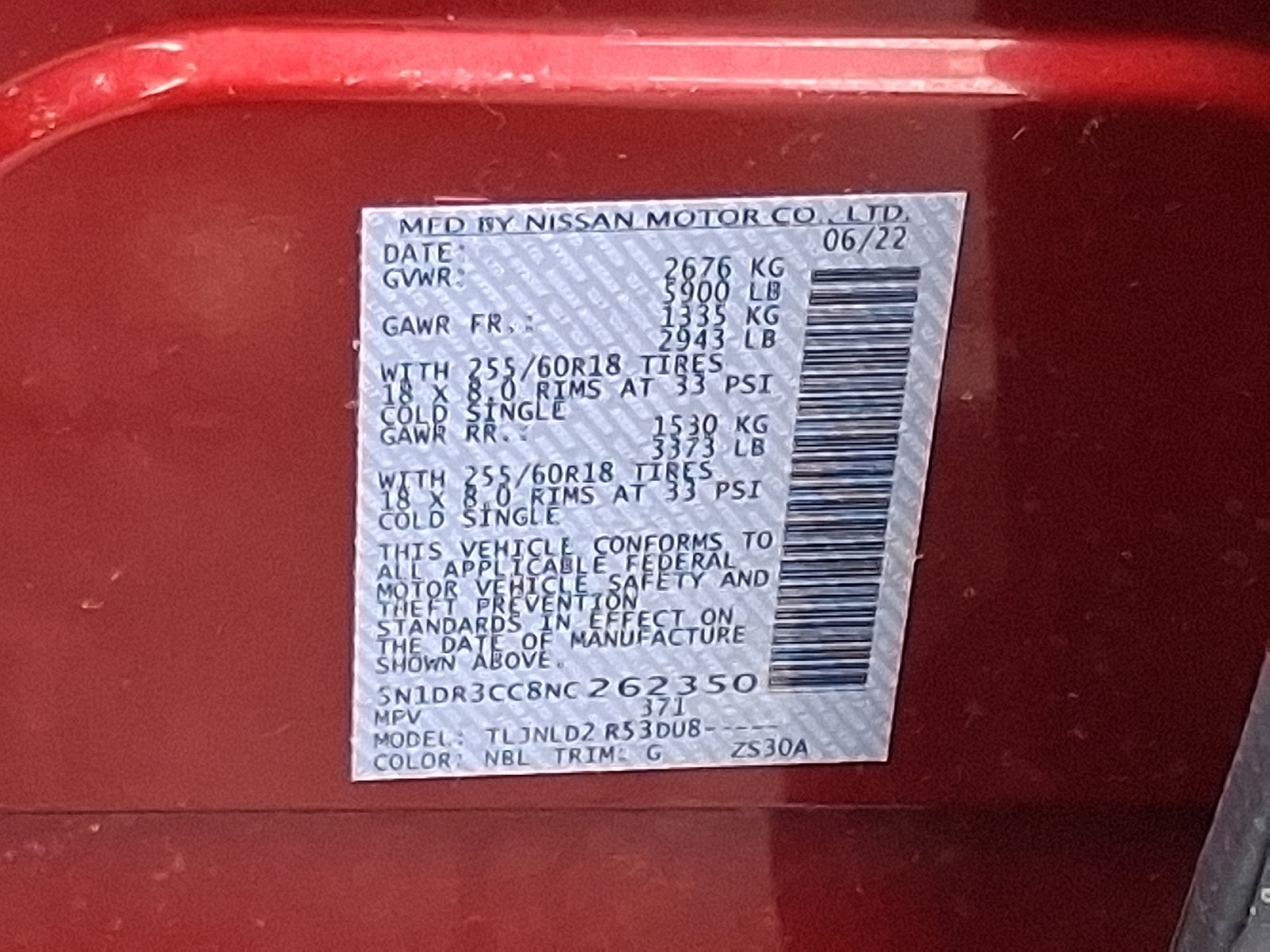 Used 2022 Nissan Pathfinder SL image 24