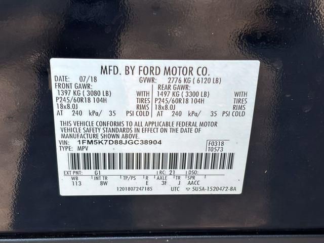 Used 2018 Ford Explorer XLT FWD image 28