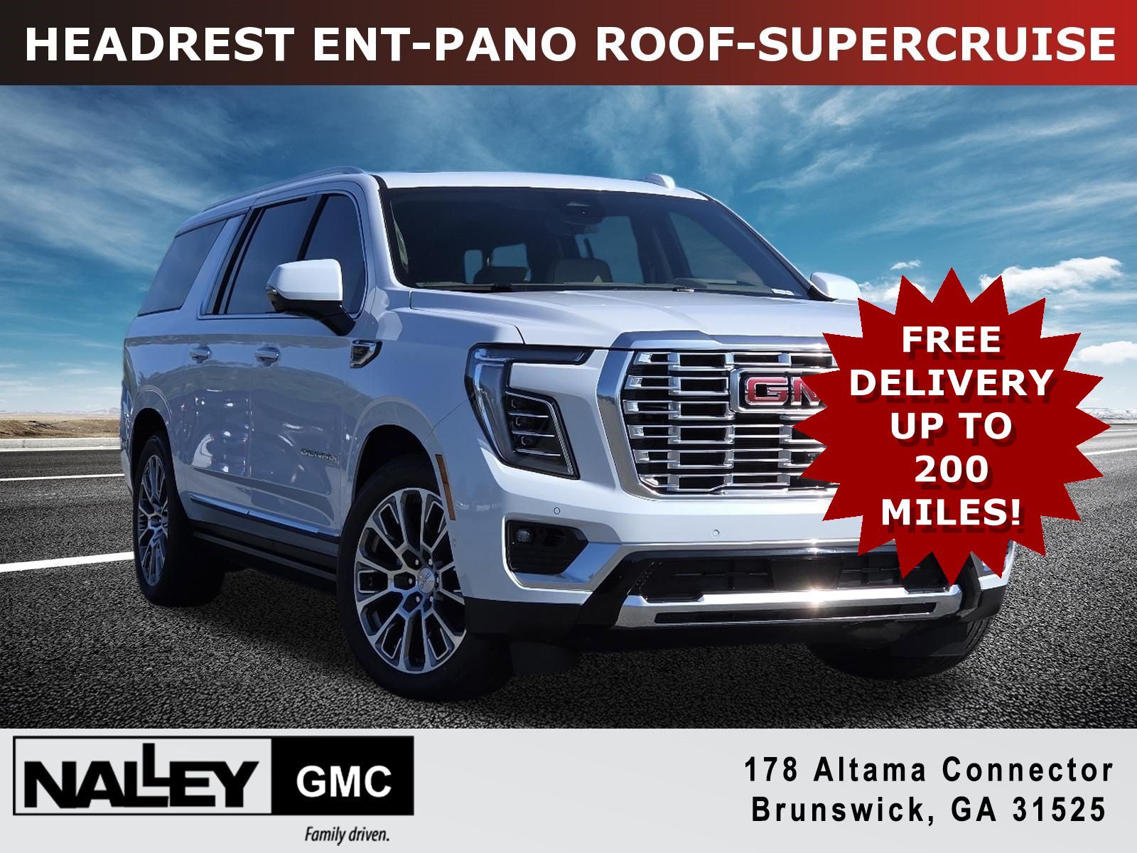 New 2026 GMC Yukon XL Denali w/ Denali Reserve Package AWD/4WD image 1