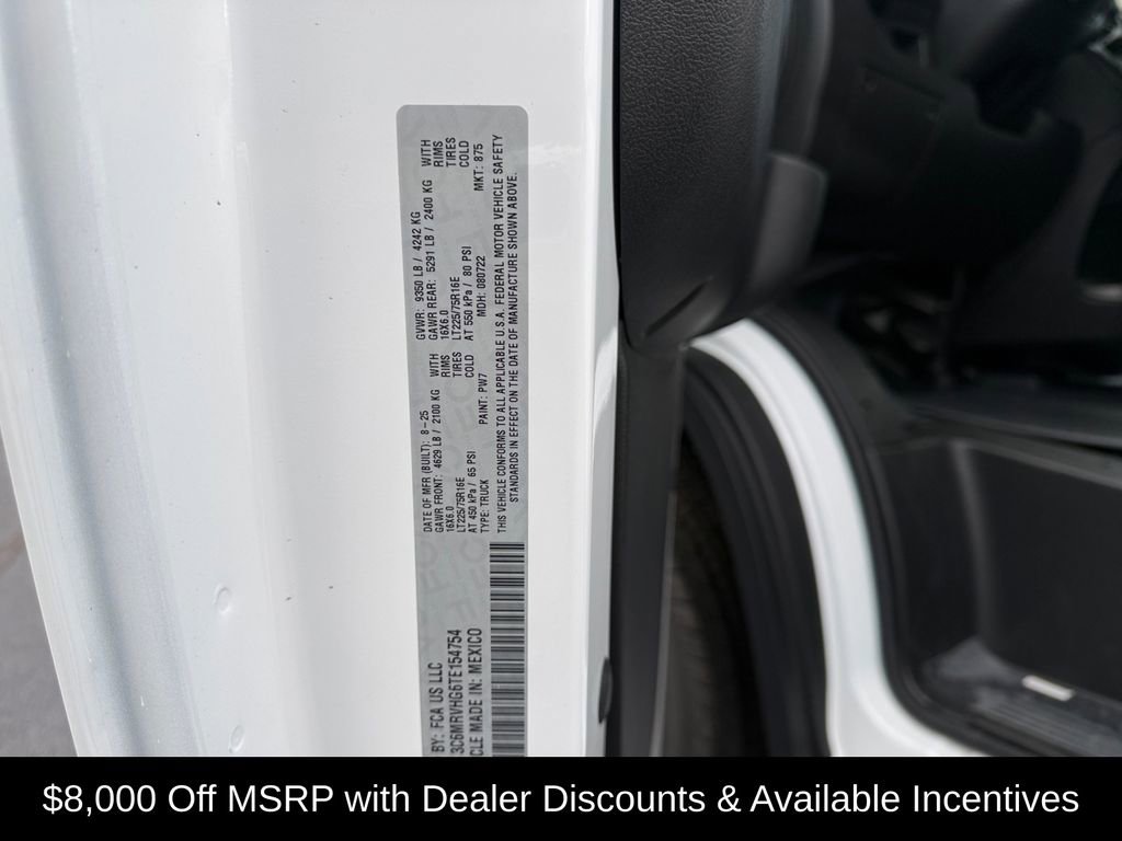 New 2026 RAM ProMaster 3500 w/ Premium Convenience Group FWD image 24