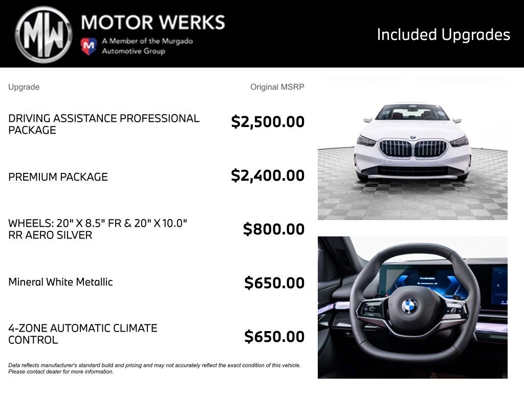 Certified 2026 BMW 540i xDrive image 4