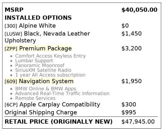 Used 2017 BMW X3 sDrive28i image 4