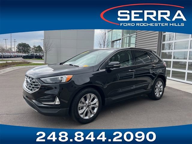 Certified 2023 Ford Edge Titanium w/ Class II Trailer Tow Package