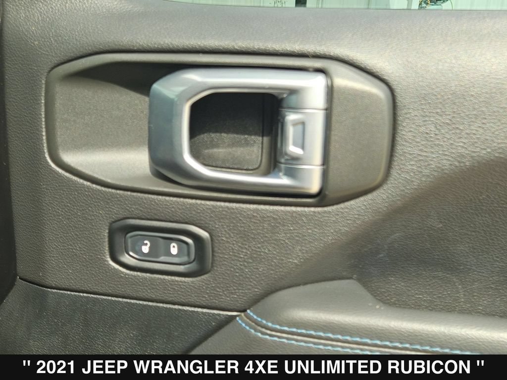 Used 2021 Jeep Wrangler Unlimited Rubicon 4xe w/ Steel Bumper Group AWD/4WD image 29