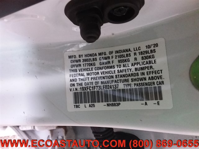Used 2020 Honda Civic EX-L image 20