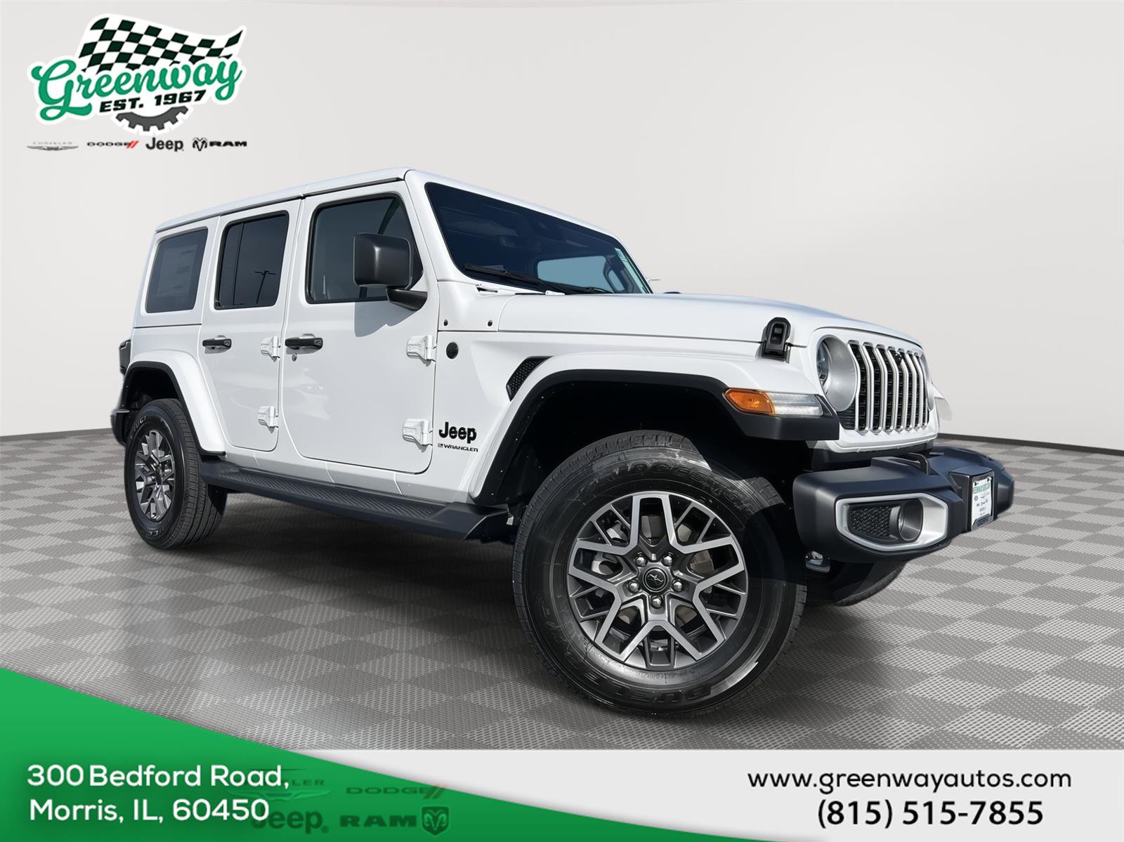 New 2025 Jeep Wrangler Sahara w/ Safety Group