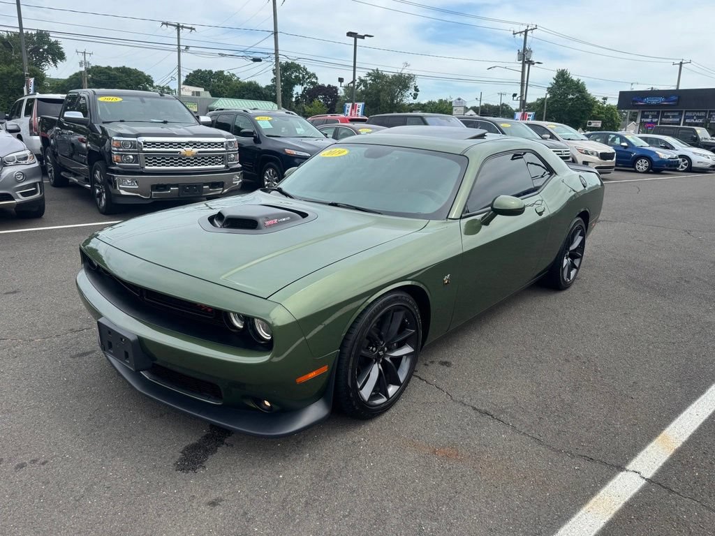 Used 2019 Dodge Challenger R/T Scat Pack w/ Shaker Package RWD image 1