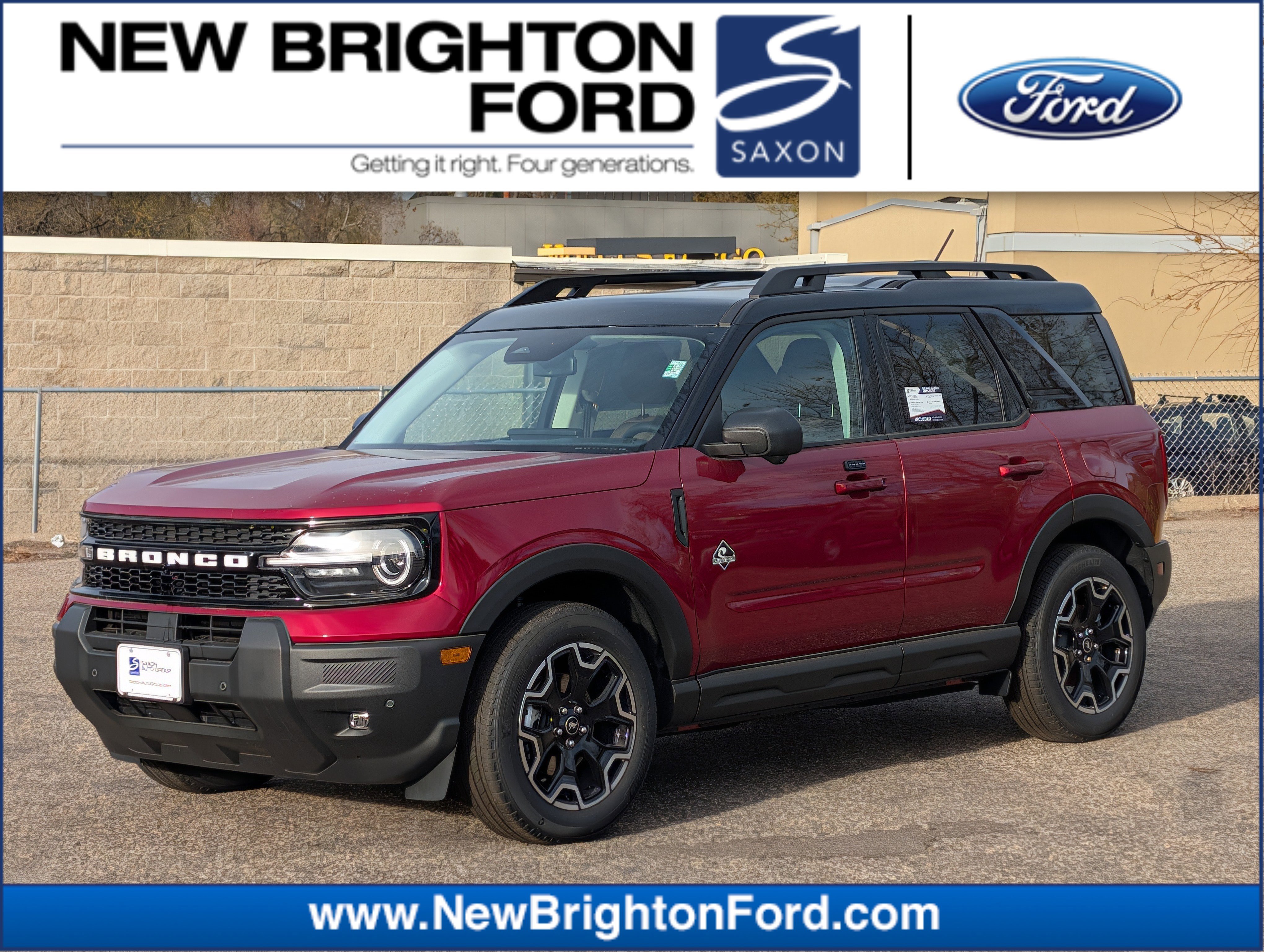New 2025 Ford Bronco Sport Outer Banks w/ Outer Banks Tech Package+