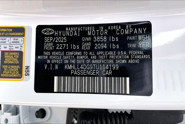 New 2026 Hyundai Elantra SE w/ Cargo Package image 13