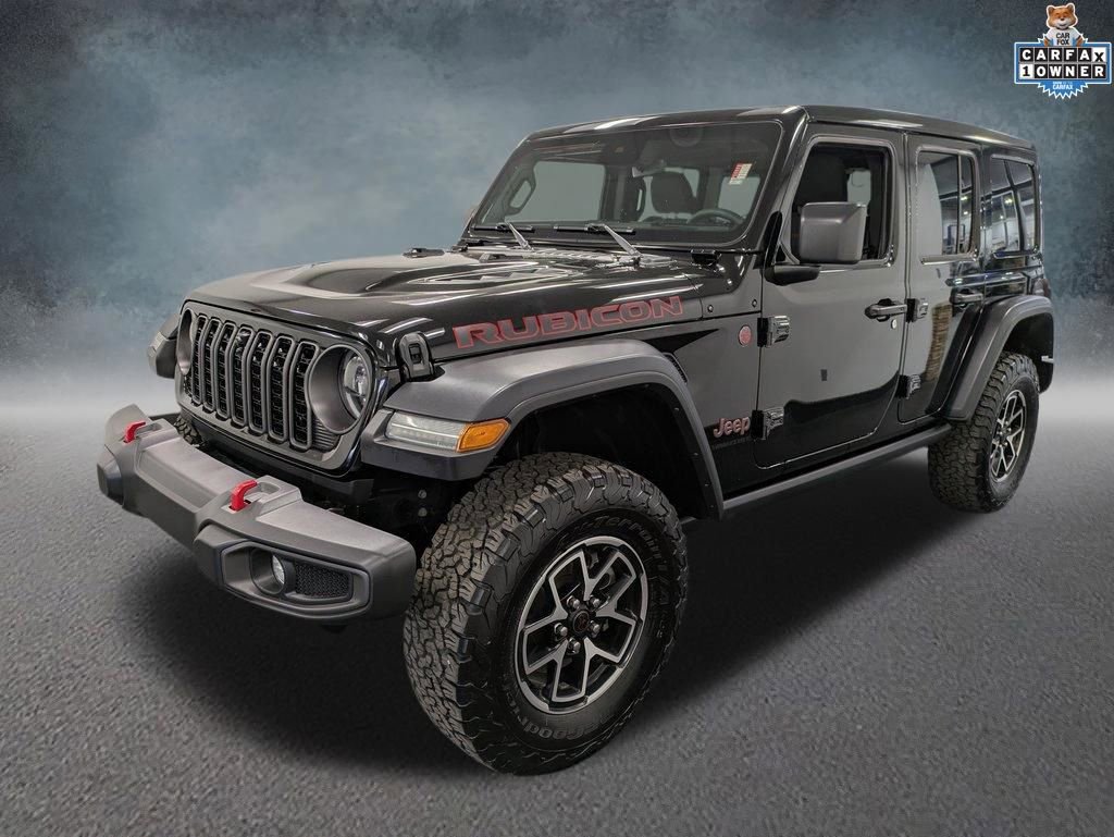 Used 2024 Jeep Wrangler Unlimited Rubicon w/ Technology Group image 1