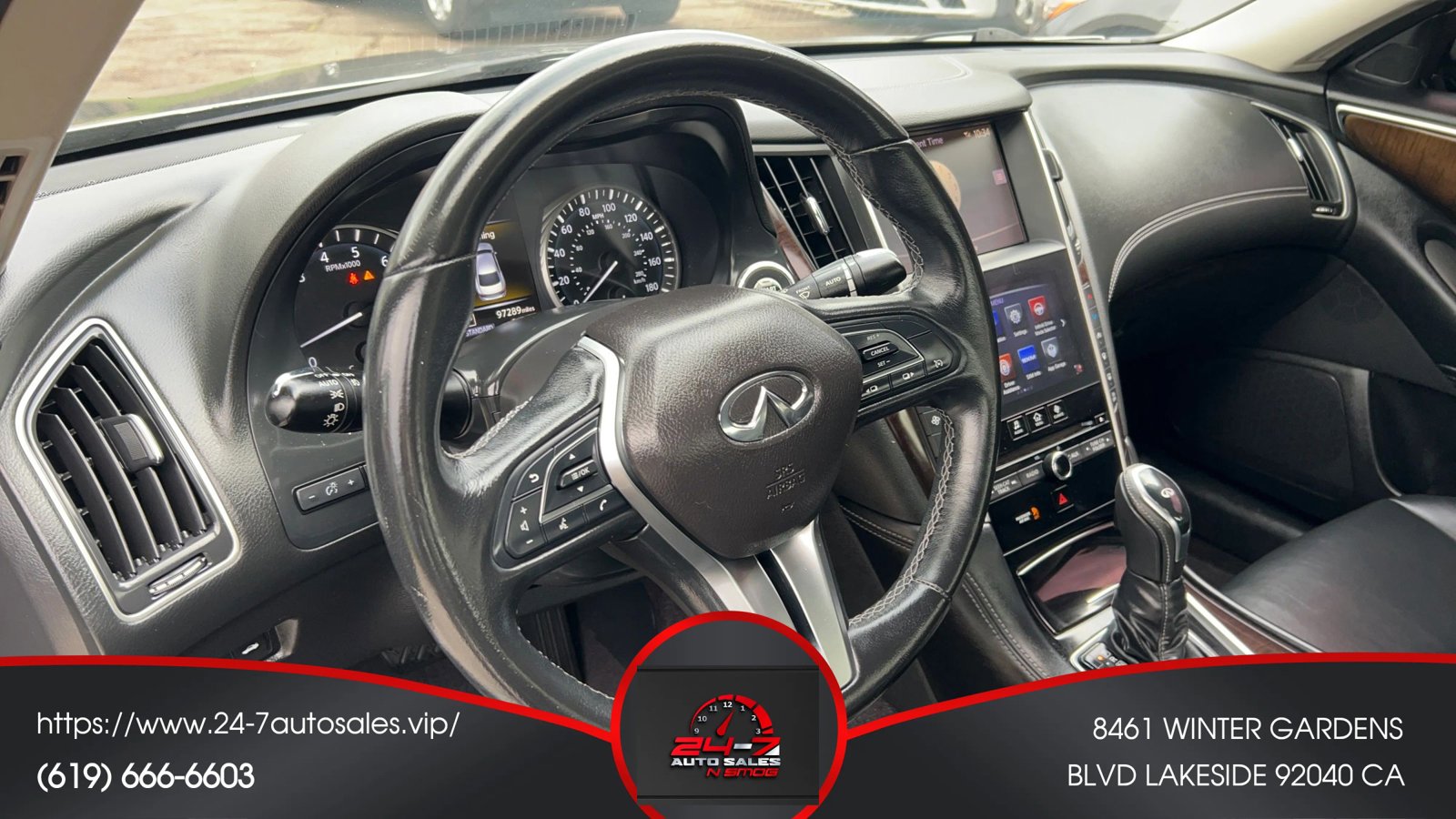 Used 2019 INFINITI Q50 Luxe AWD/4WD image 16