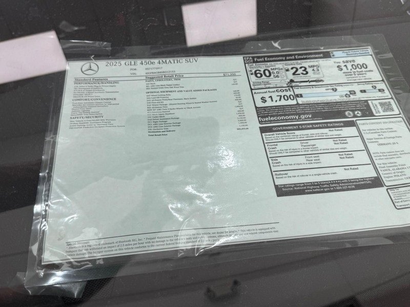 New 2025 Mercedes-Benz GLE 450e 4MATIC image 4
