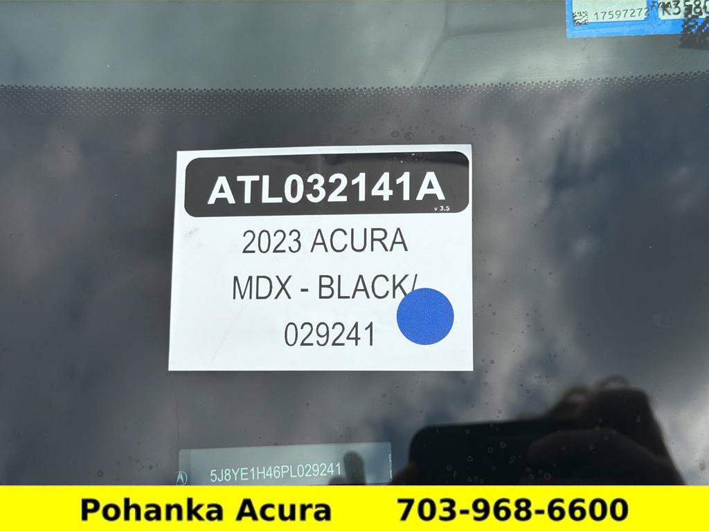 Certified 2023 Acura MDX SH-AWD w/ Technology Package image 38