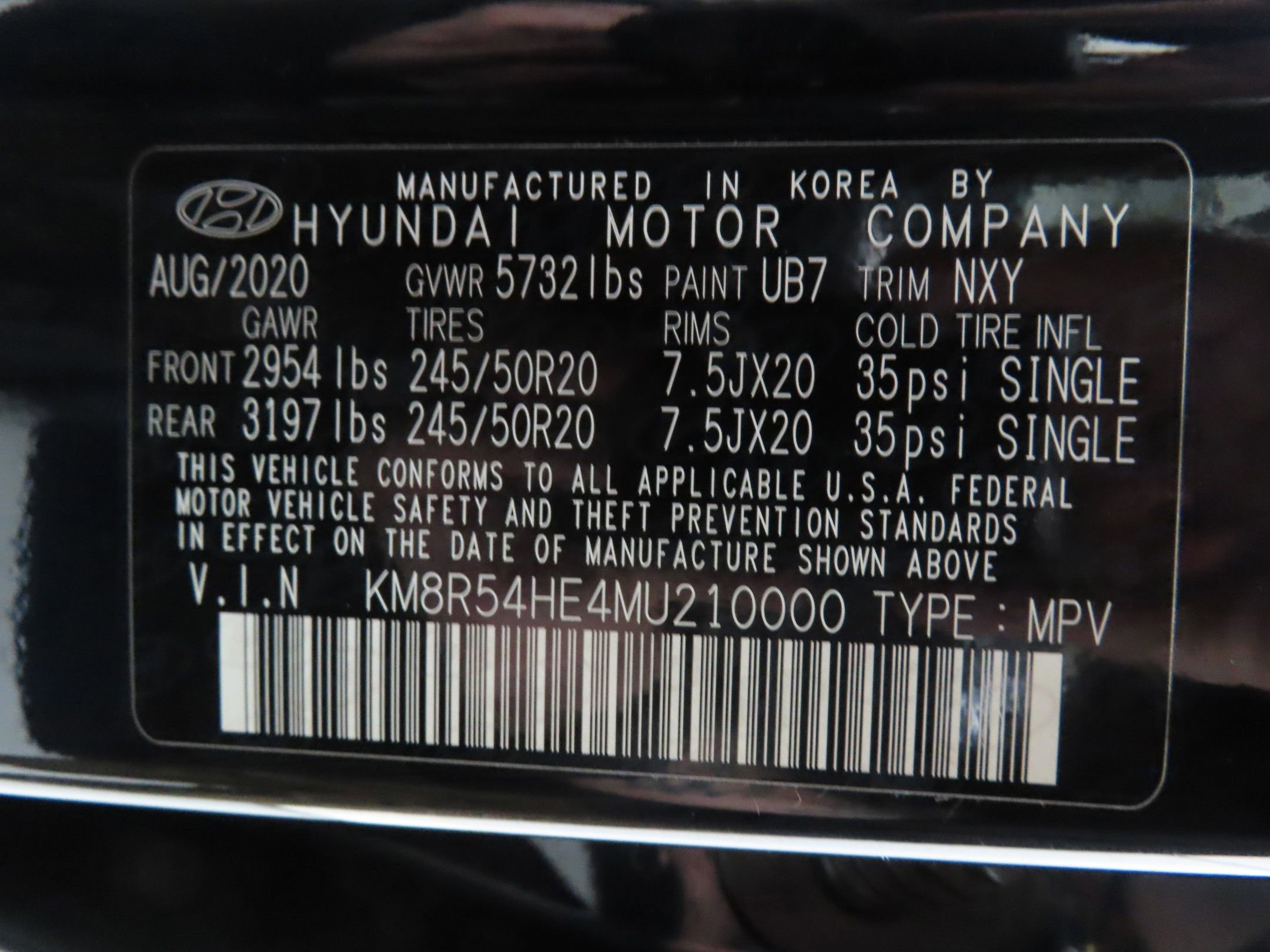Used 2021 Hyundai Palisade Limited w/ Cargo Package image 31