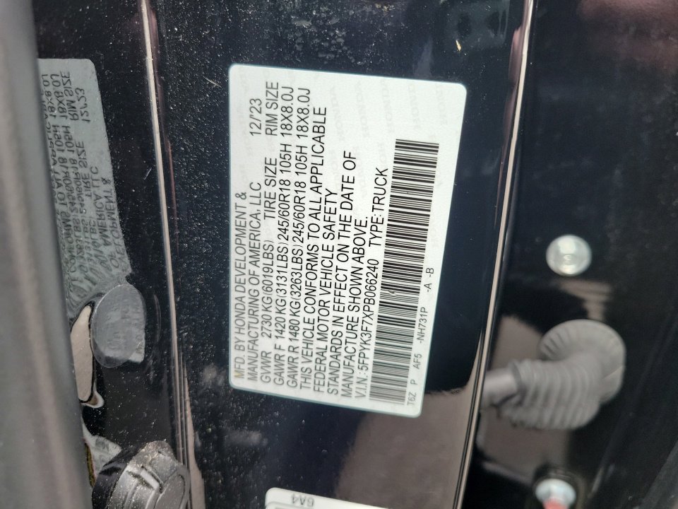 Used 2023 Honda Ridgeline RTL-E image 38