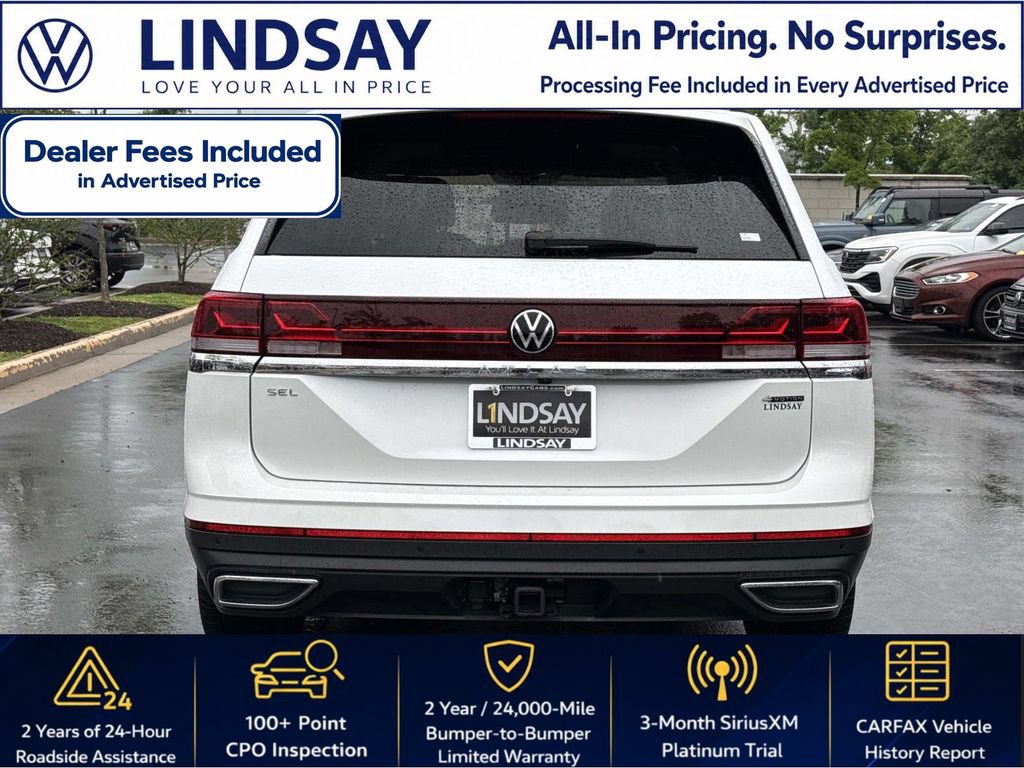 Certified 2025 Volkswagen Atlas SEL AWD/4WD image 4