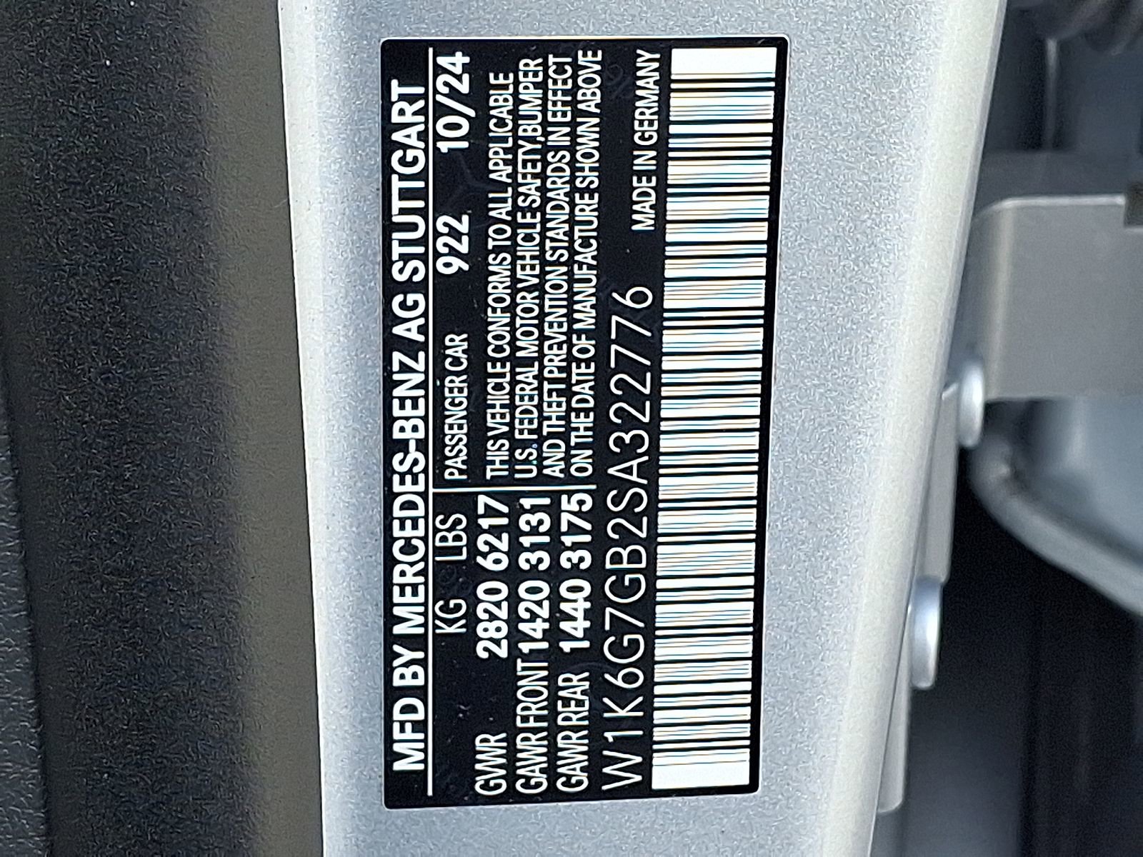 Certified 2025 Mercedes-Benz S 580 4MATIC Sedan image 28