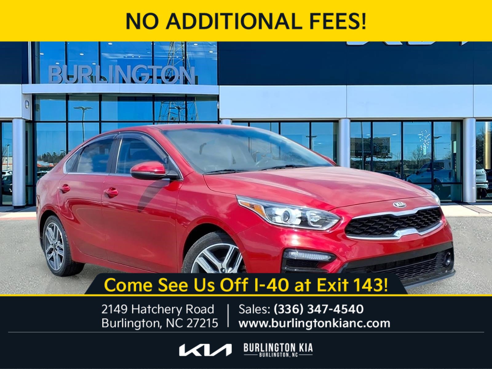 Certified 2021 Kia Forte EX