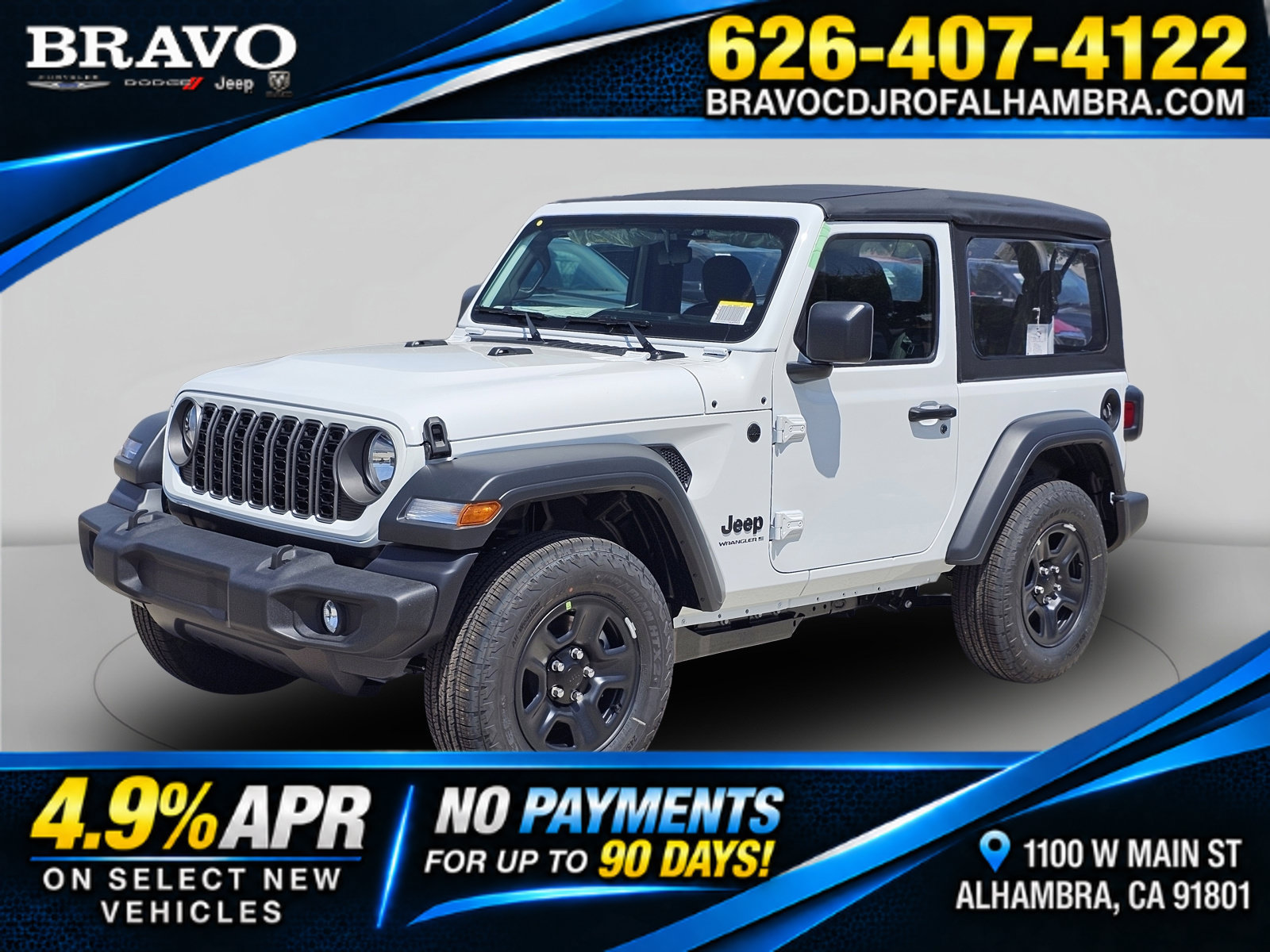 New 2026 Jeep Wrangler Sport AWD/4WD image 1