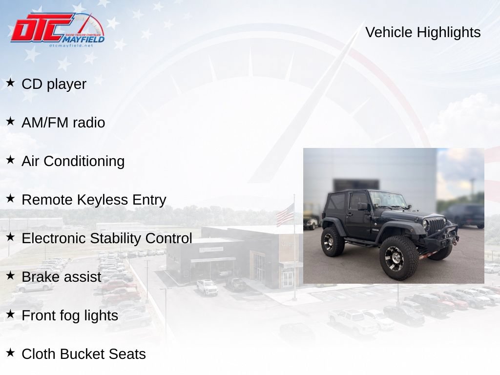 Used 2012 Jeep Wrangler Sport AWD/4WD image 6