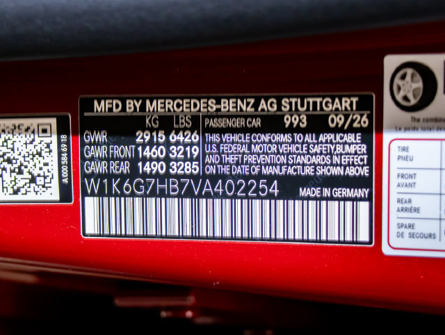 New 2027 Mercedes-Benz S 580 4MATIC Sedan image 23