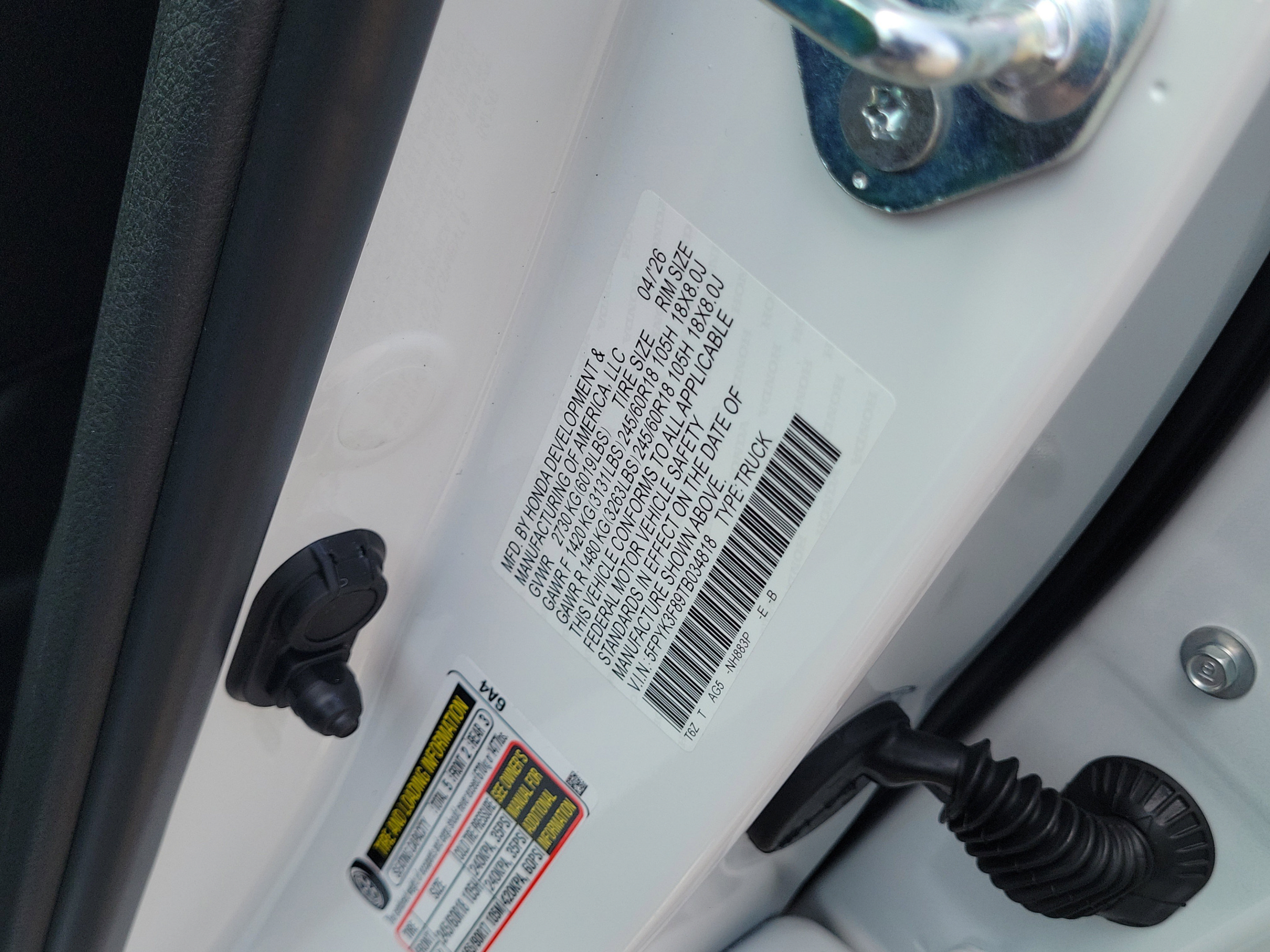 Certified 2026 Honda Ridgeline Black Edition image 34