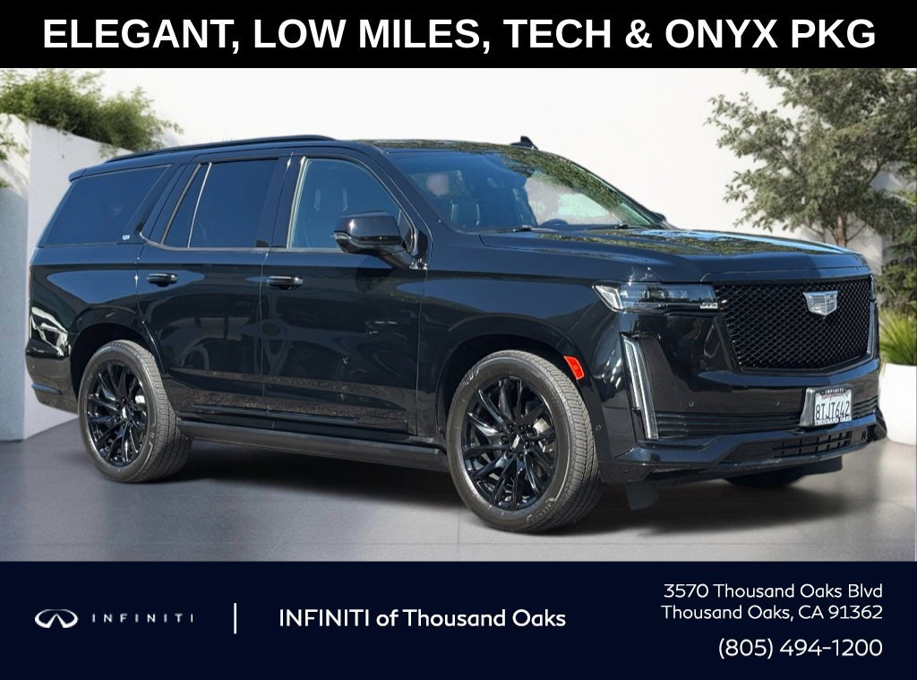 Used 2021 Cadillac Escalade Sport Platinum w/ LPO, ONYX Package AWD/4WD image 1