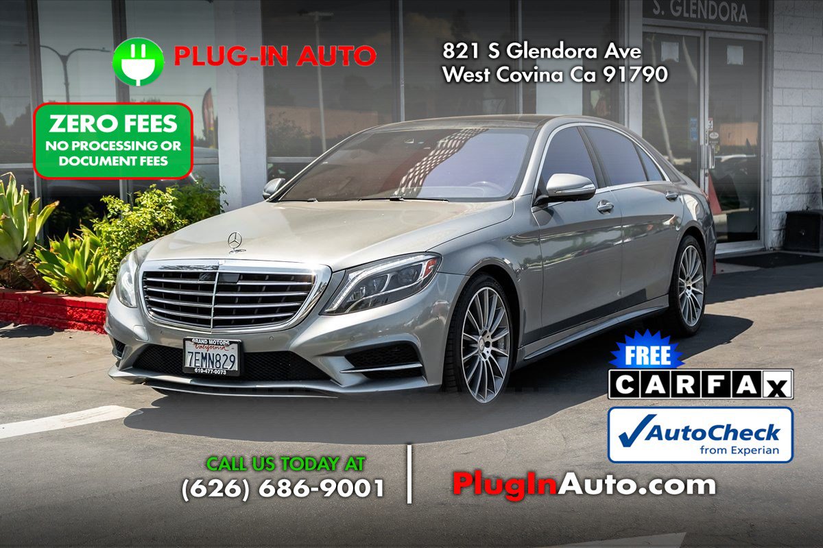 Used 2015 Mercedes-Benz S 550 Sedan w/ Sport Package image 1