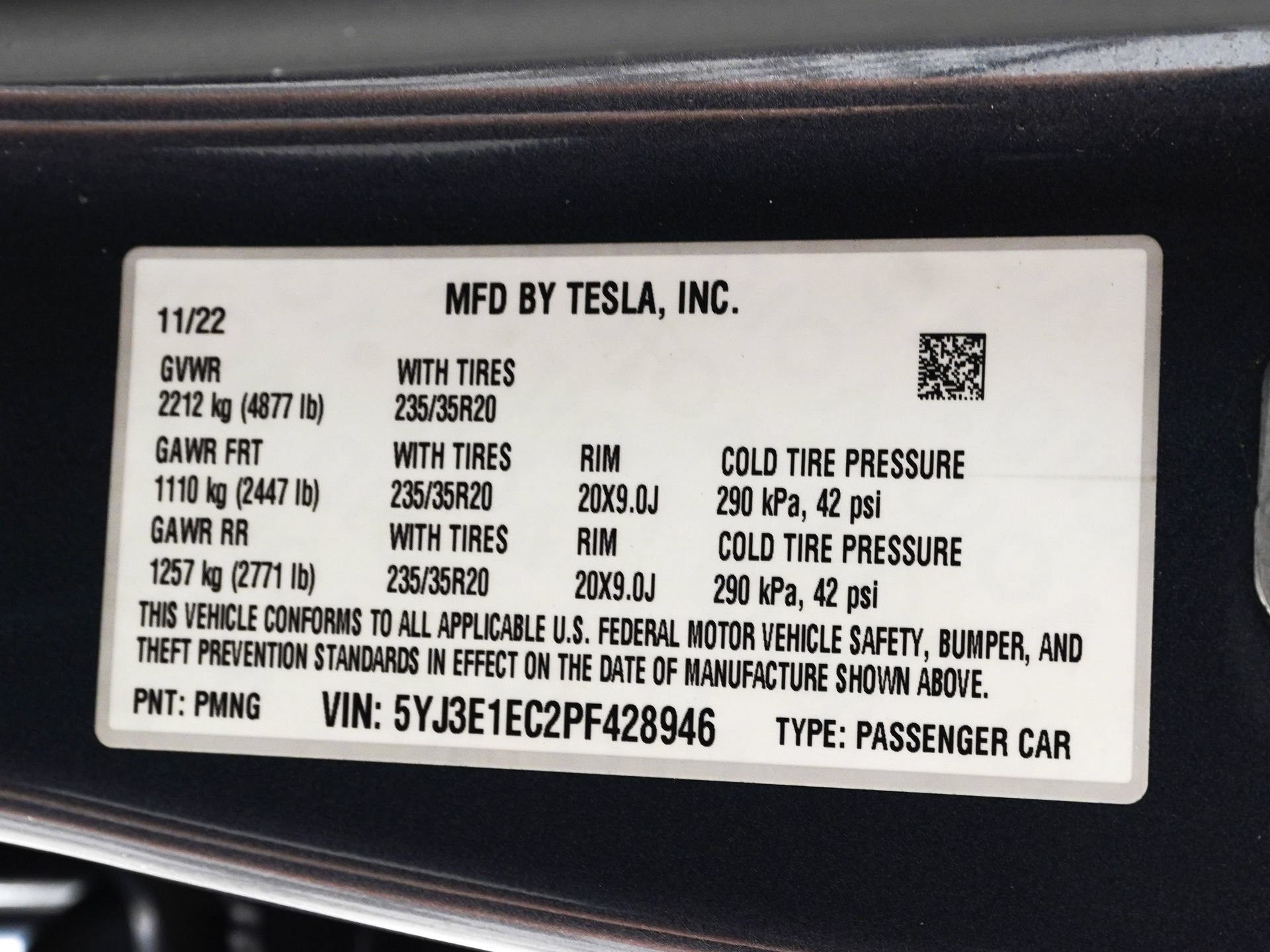 Used 2023 Tesla Model 3 Performance AWD/4WD image 37