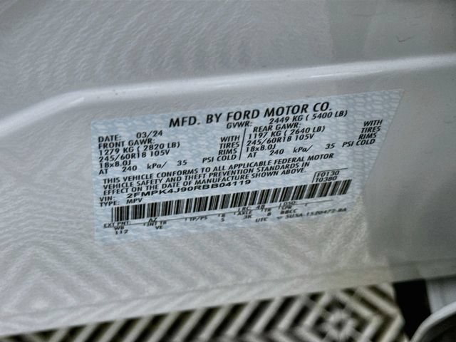 Certified 2024 Ford Edge SEL w/ Convenience Package AWD/4WD image 32