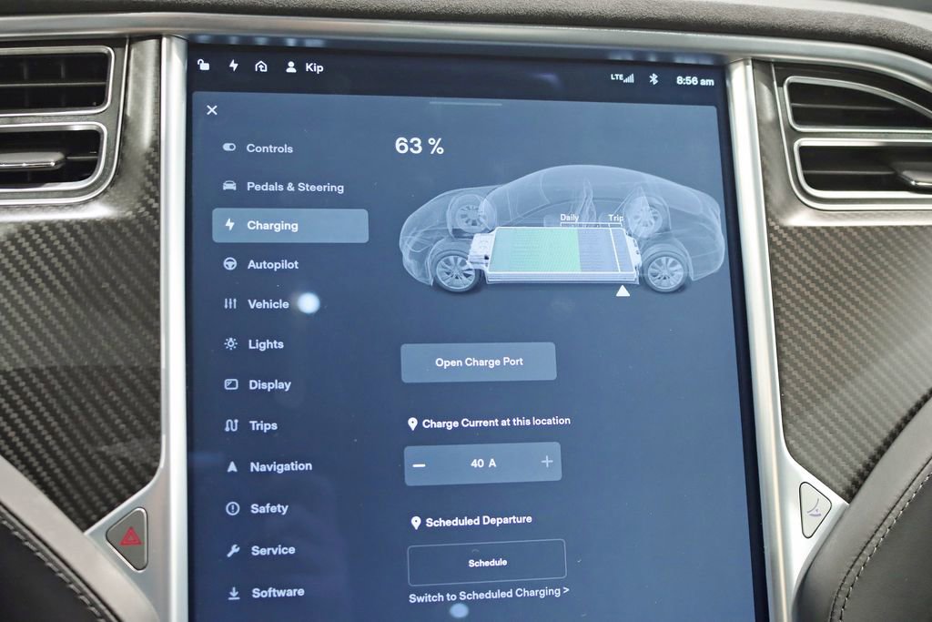 Used 2015 Tesla Model S 85D AWD/4WD image 16