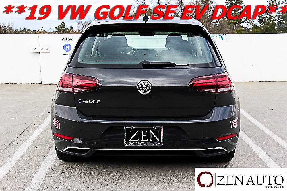 Used 2019 Volkswagen e-Golf SE w/ Driver Assistance Package image 10