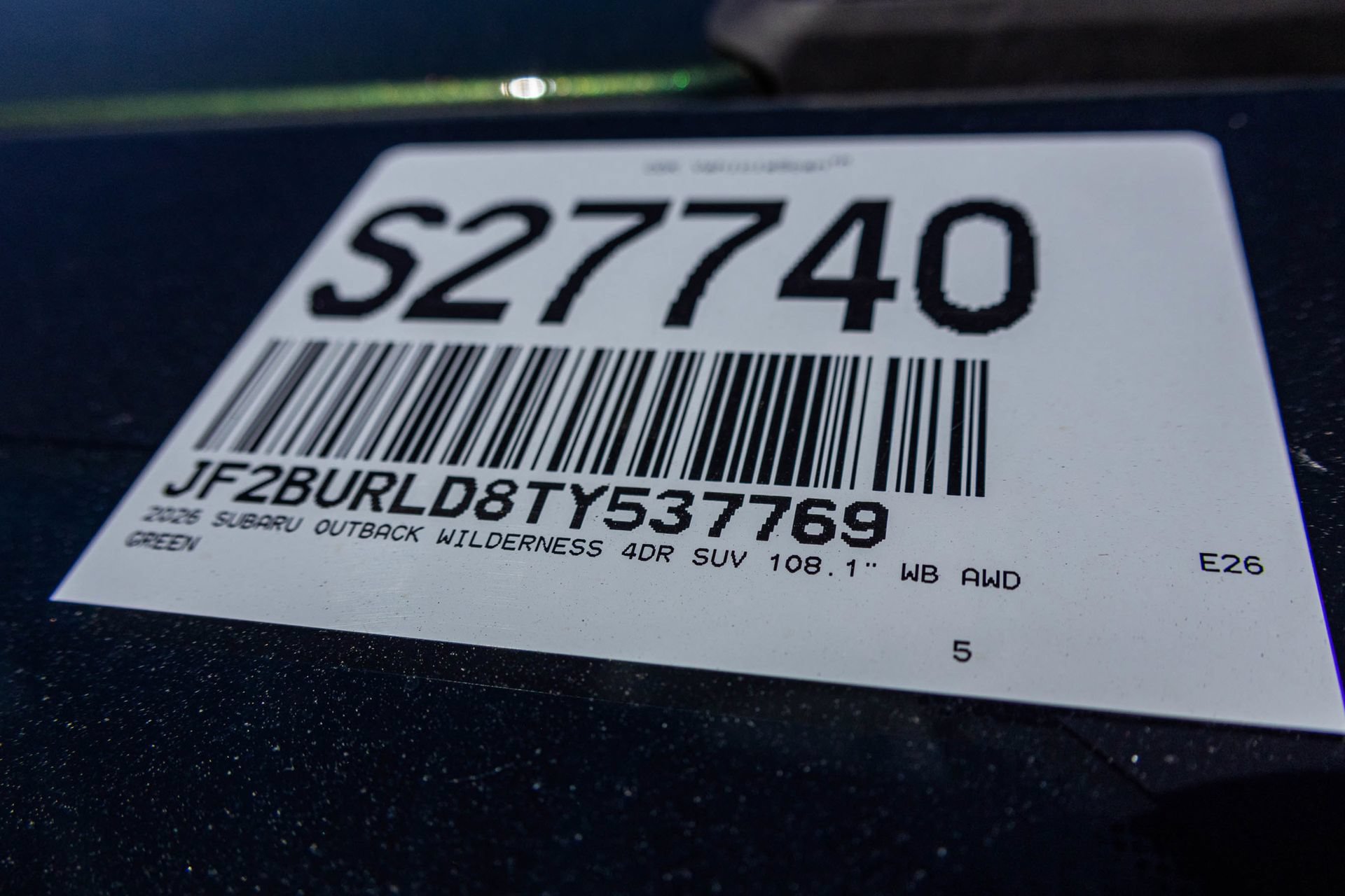 New 2026 Subaru Outback Wilderness AWD/4WD image 48