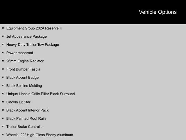 Used 2025 Lincoln Navigator L Reserve w/ Jet Appearance Package image 2