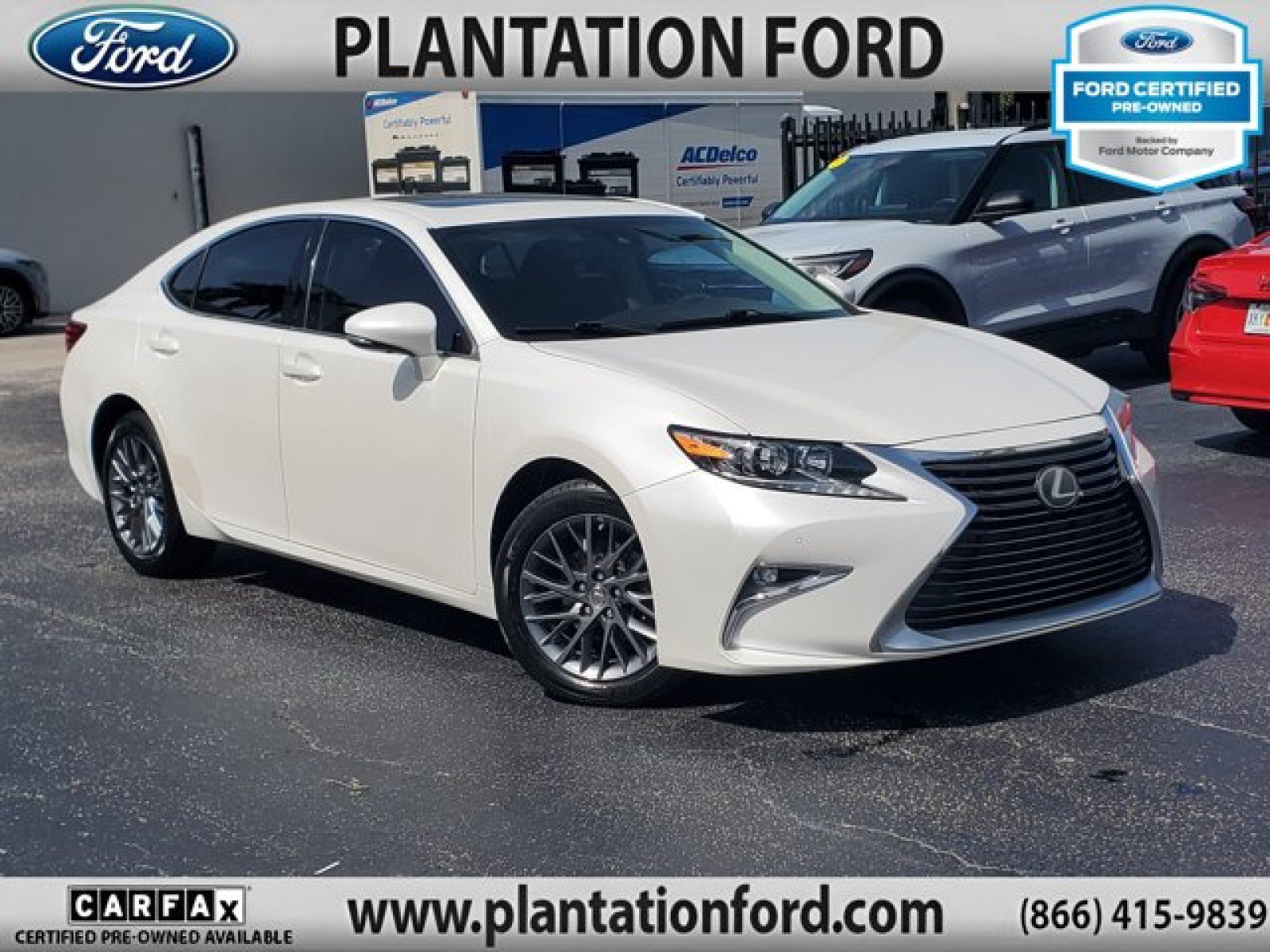 Used 2018 Lexus ES 350 w/ Premier Package FWD image 1