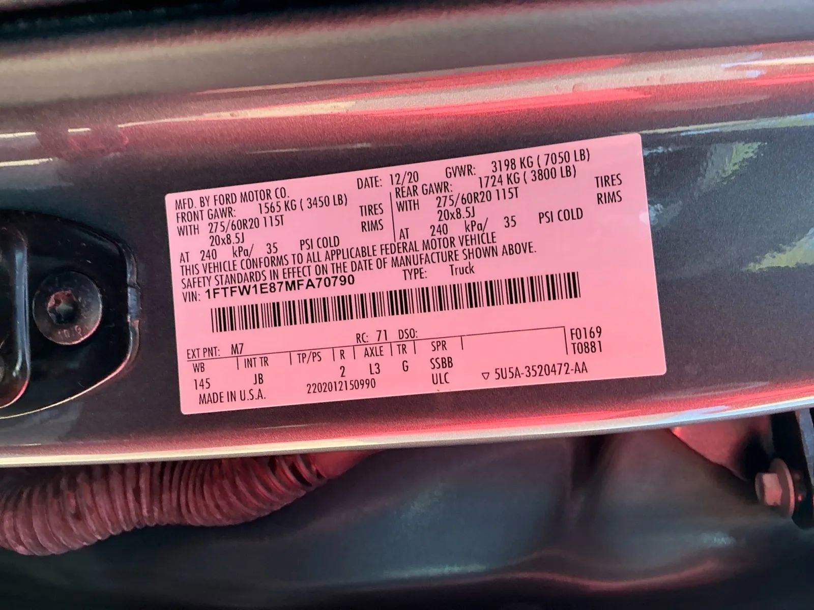Used 2021 Ford F150 XL w/ STX Appearance Package image 36