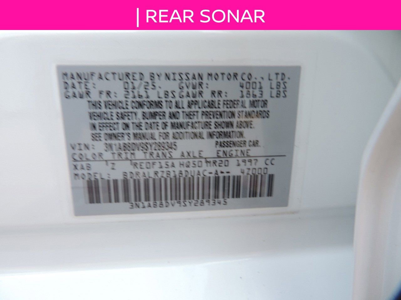 Used 2025 Nissan Sentra SR w/ Midnight Edition image 18