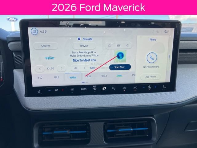 New 2026 Ford Maverick XLT w/ XLT Luxury Package AWD/4WD image 35