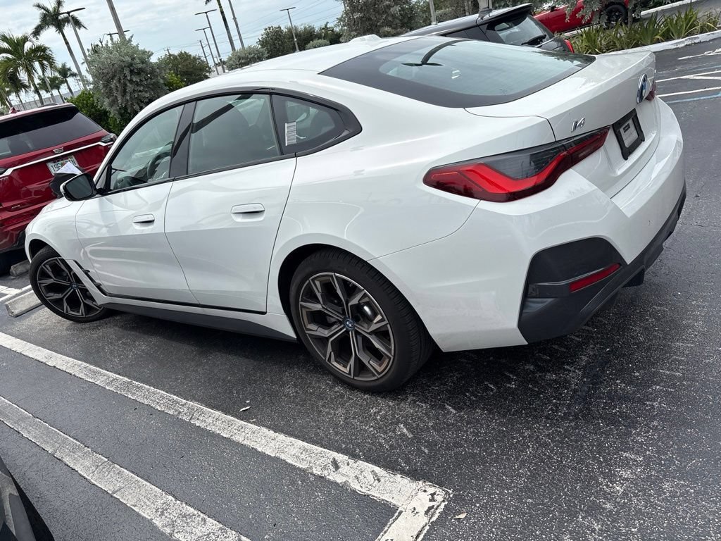 Used 2024 BMW i4 eDrive40 w/ M Sport Package RWD image 8