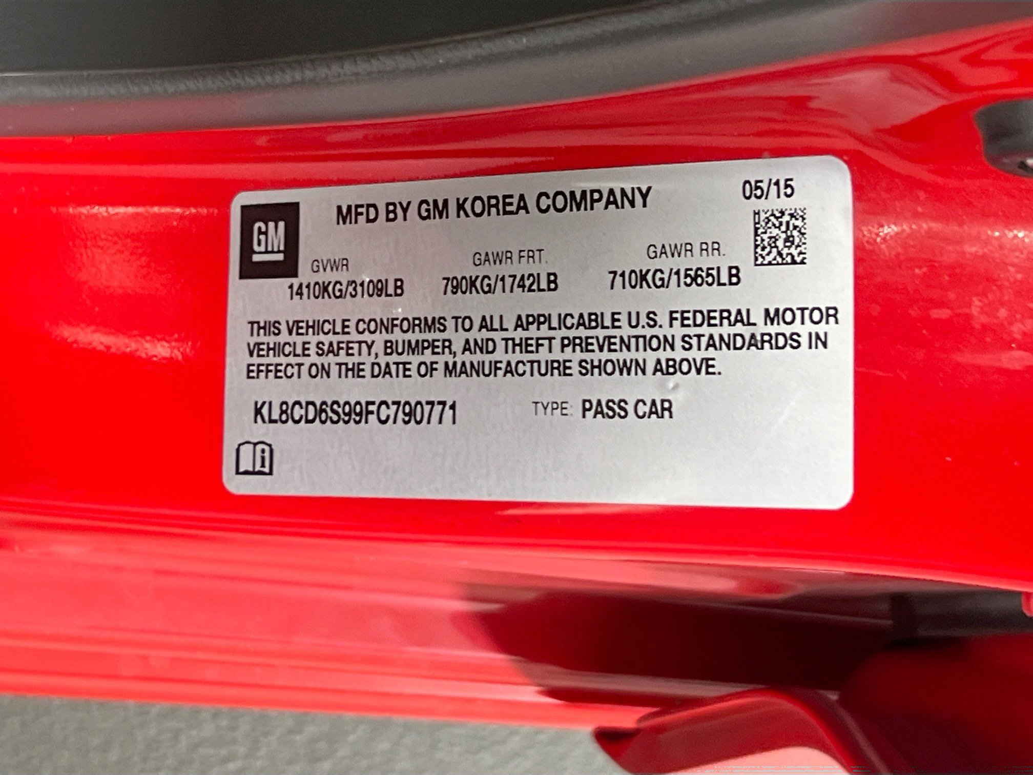 Used 2015 Chevrolet Spark LT image 28