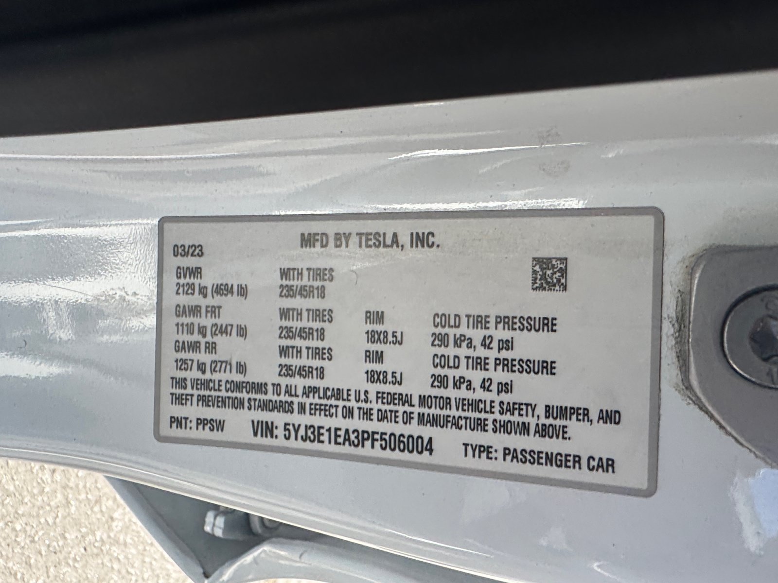 Used 2023 Tesla Model 3 Standard Range RWD image 20